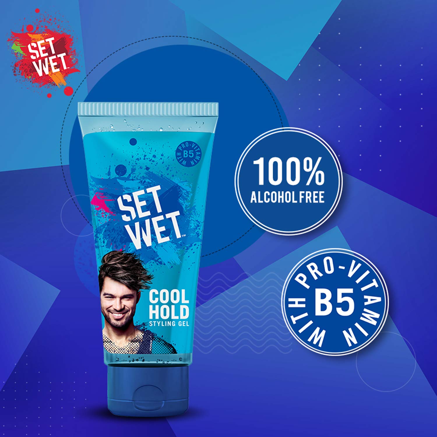 Set-Wet-Cool-Hold-Hair-Styling-Gel-For-Men-100ml-(Pack of 2) –  