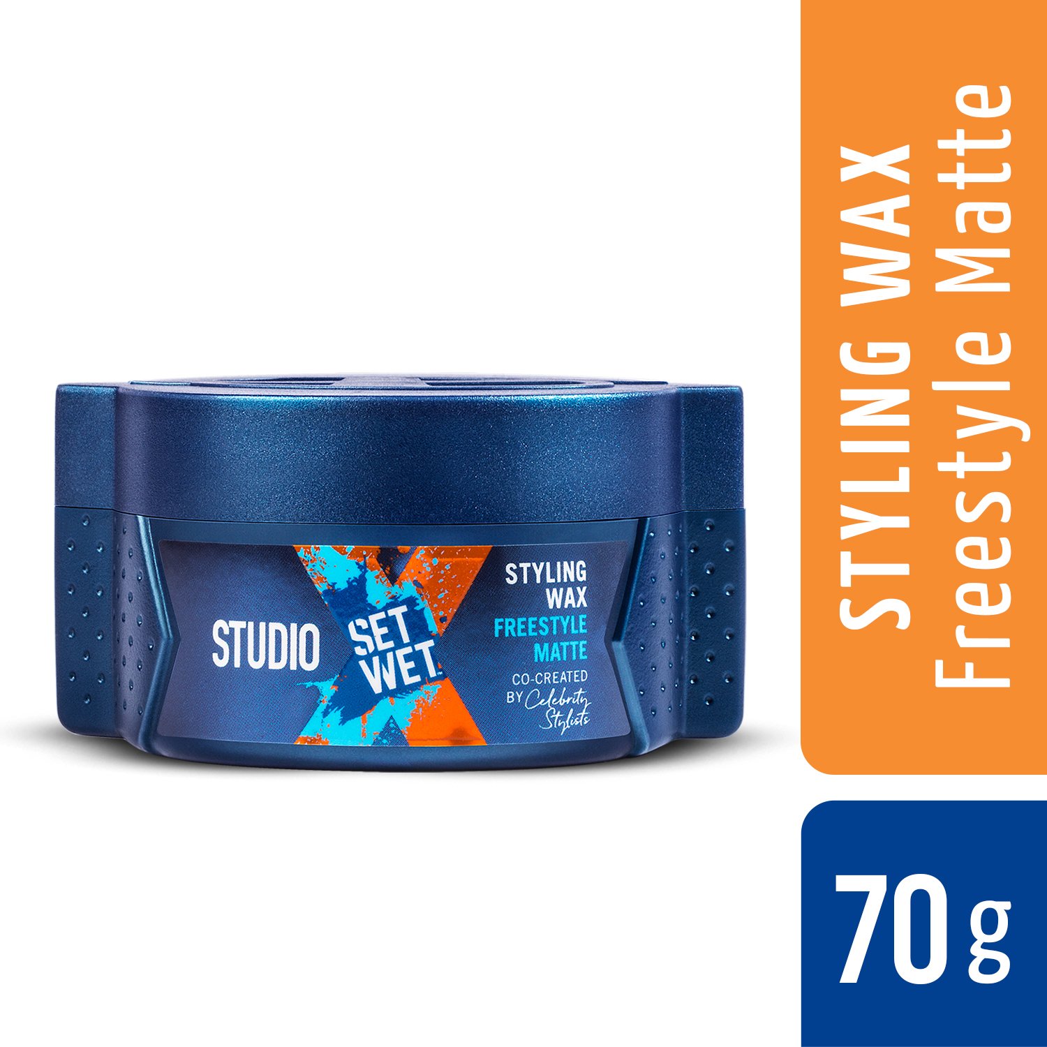 Set-Wet-Studio-X-Hair-Styling-Wax-For-Men-Freestyle-Matte-70 gm –  